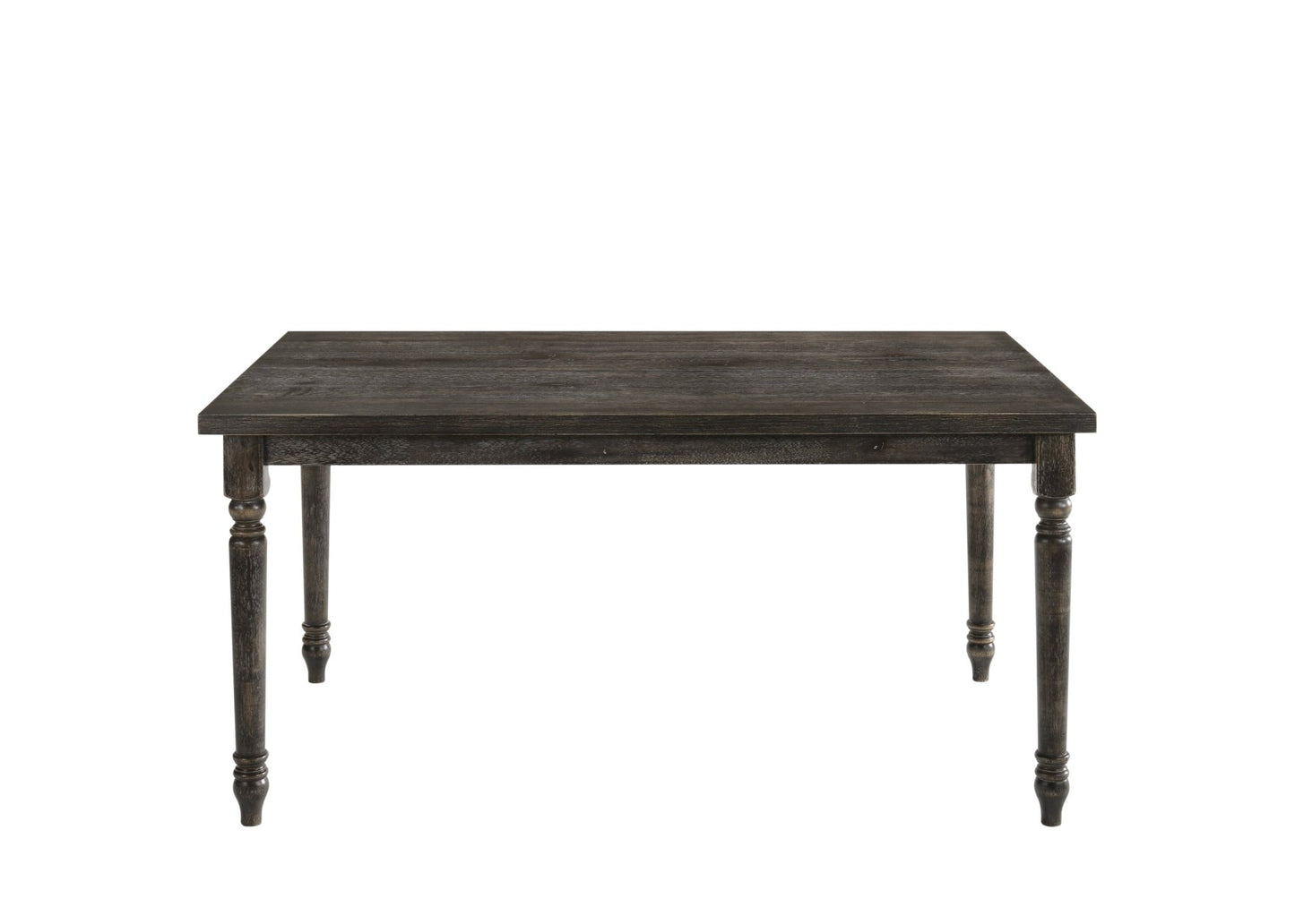 Claudia II Weathered Gray Finish Dining Table - 1st Choice Furniture Direct