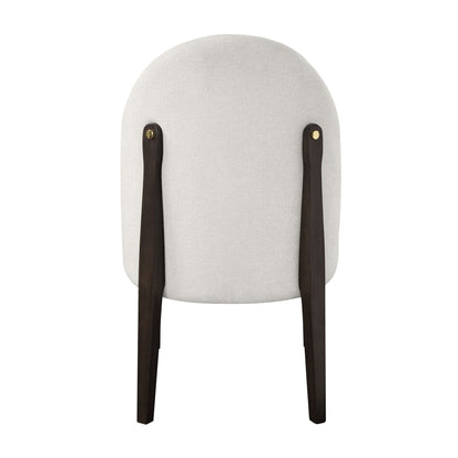 Clayten Beige Fabric Side Chair (Set of 2) - 1st Choice Furniture Direct