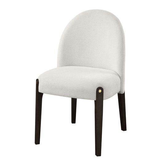 Clayten Beige Fabric Side Chair (Set of 2) - 1st Choice Furniture Direct