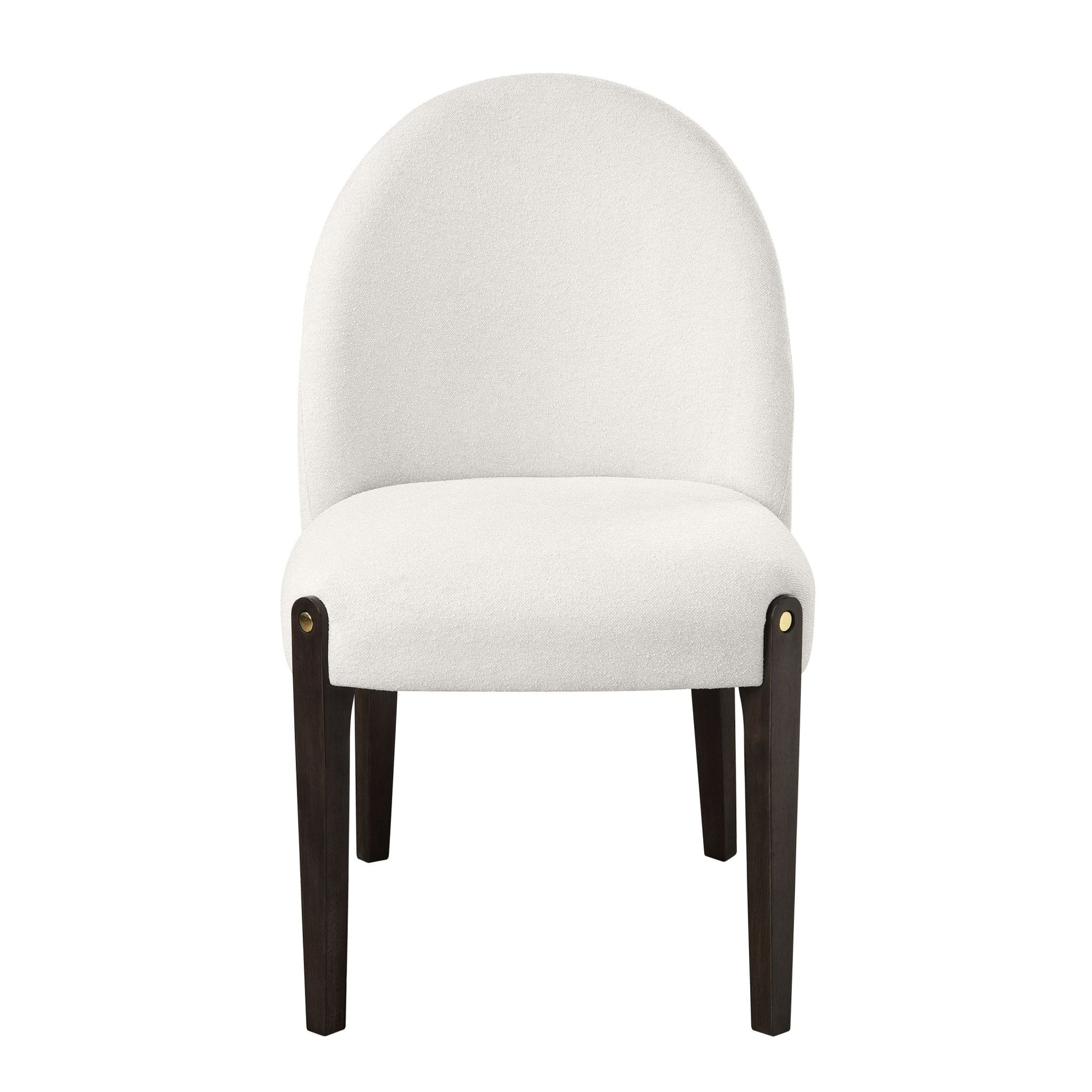Clayten Beige Fabric Side Chair (Set of 2) - 1st Choice Furniture Direct