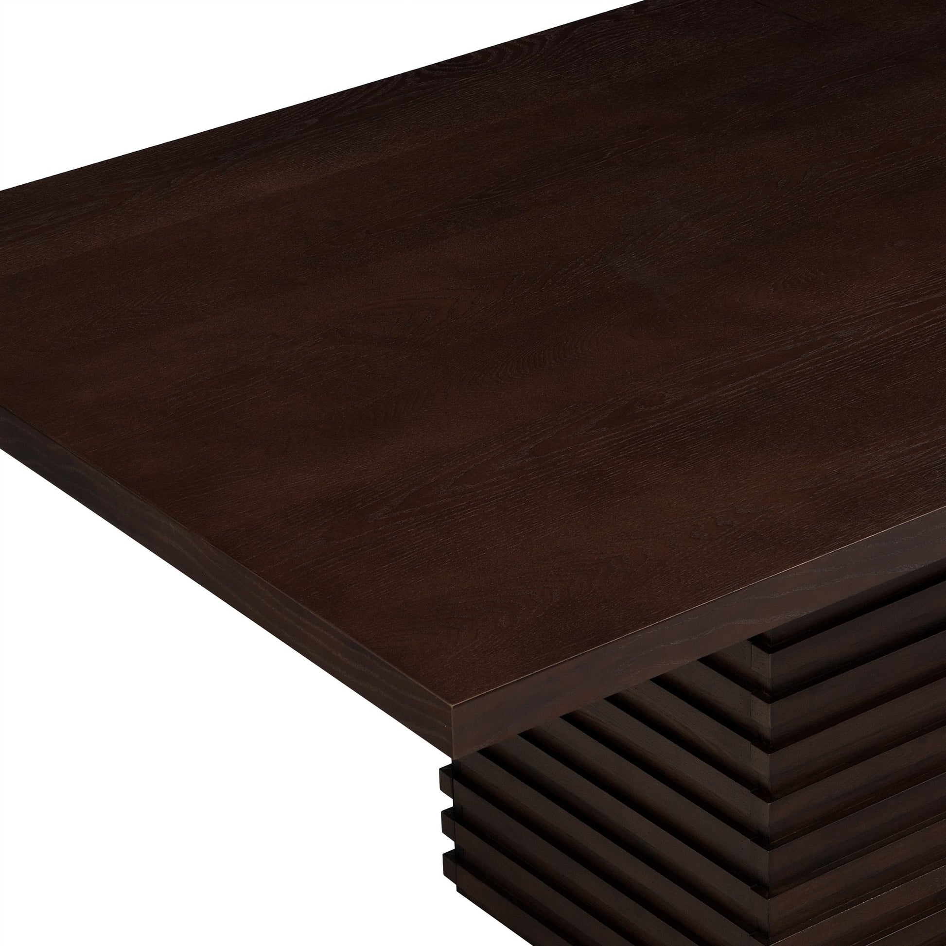 Coad Rectangular 84 - inch Dining Table (Espresso) - 1st Choice Furniture Direct