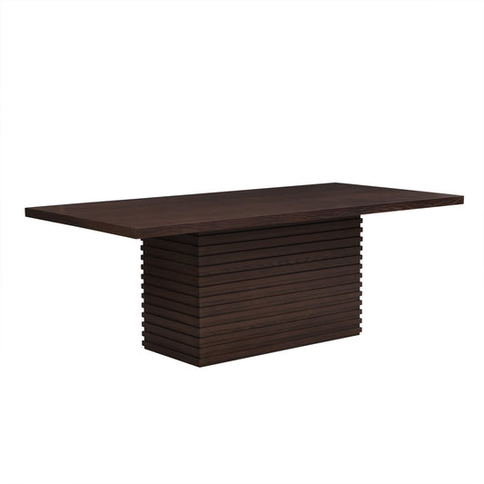 Coad Rectangular 84 - inch Dining Table (Espresso) - 1st Choice Furniture Direct