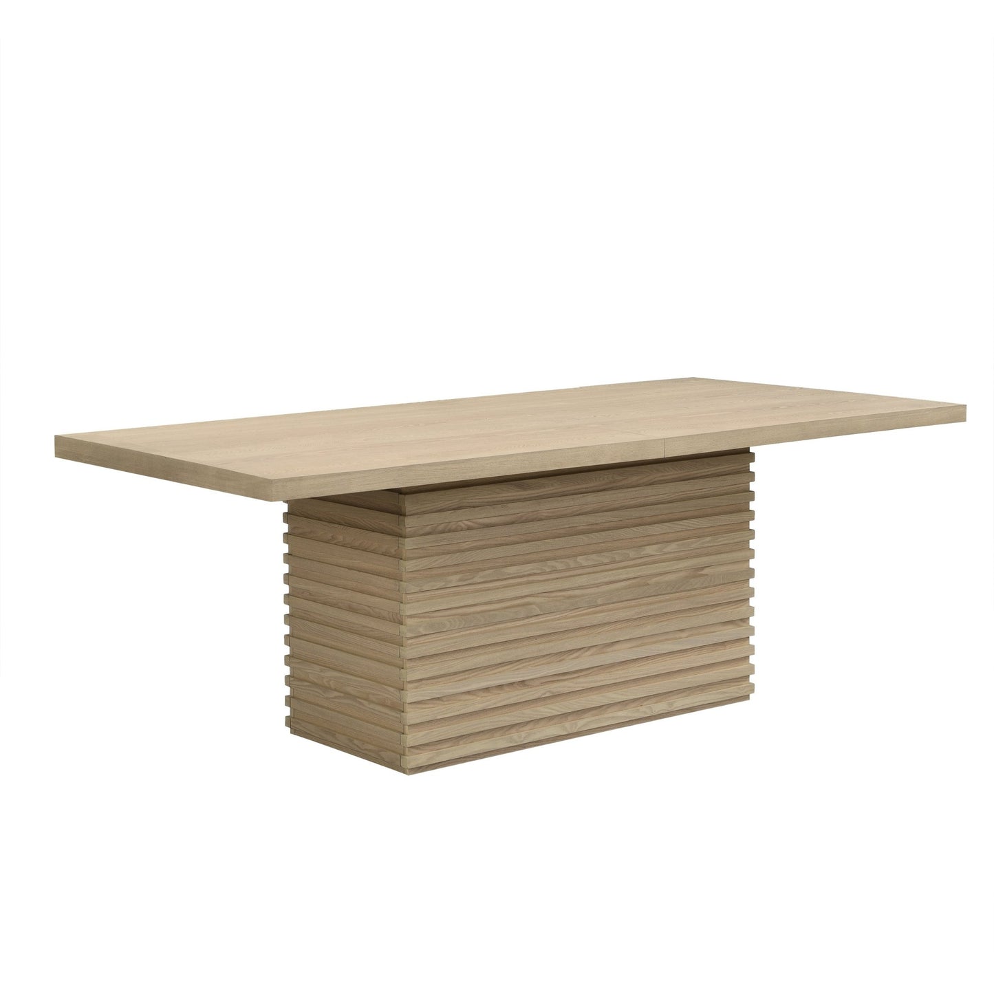 Coad Rectangular 84 - inch Dining Table (Light Natural) - 1st Choice Furniture Direct