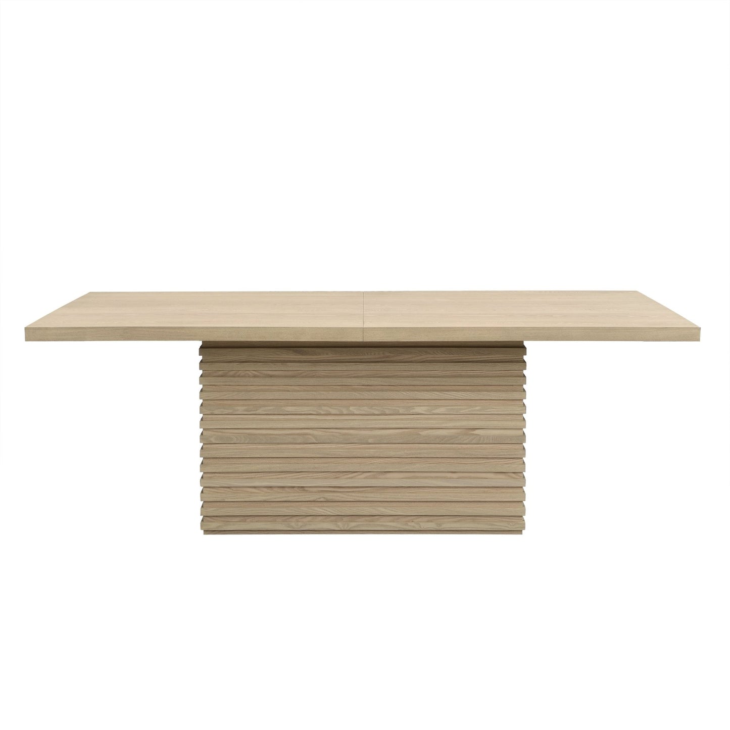 Coad Rectangular 84 - inch Dining Table (Light Natural) - 1st Choice Furniture Direct