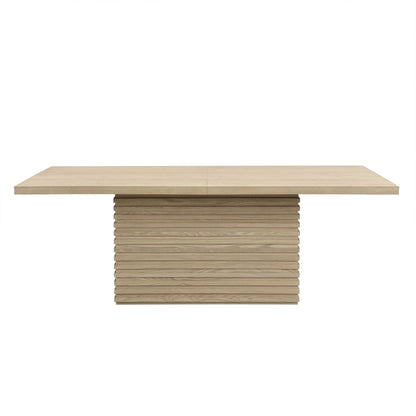 Coad Rectangular 84 - inch Dining Table (Light Natural) - 1st Choice Furniture Direct