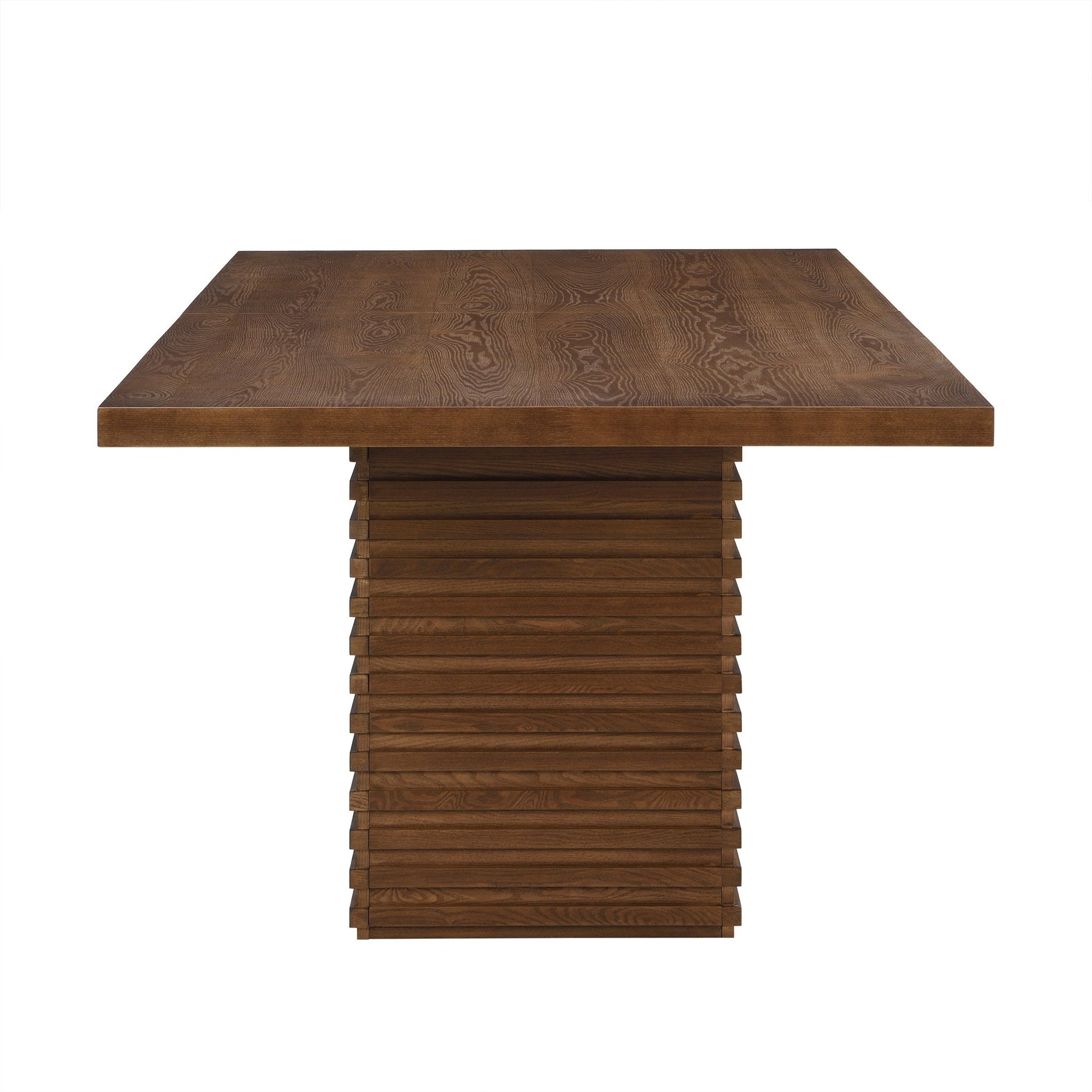 Coad Rectangular 84 - inch Dining Table (Walnut) - 1st Choice Furniture Direct