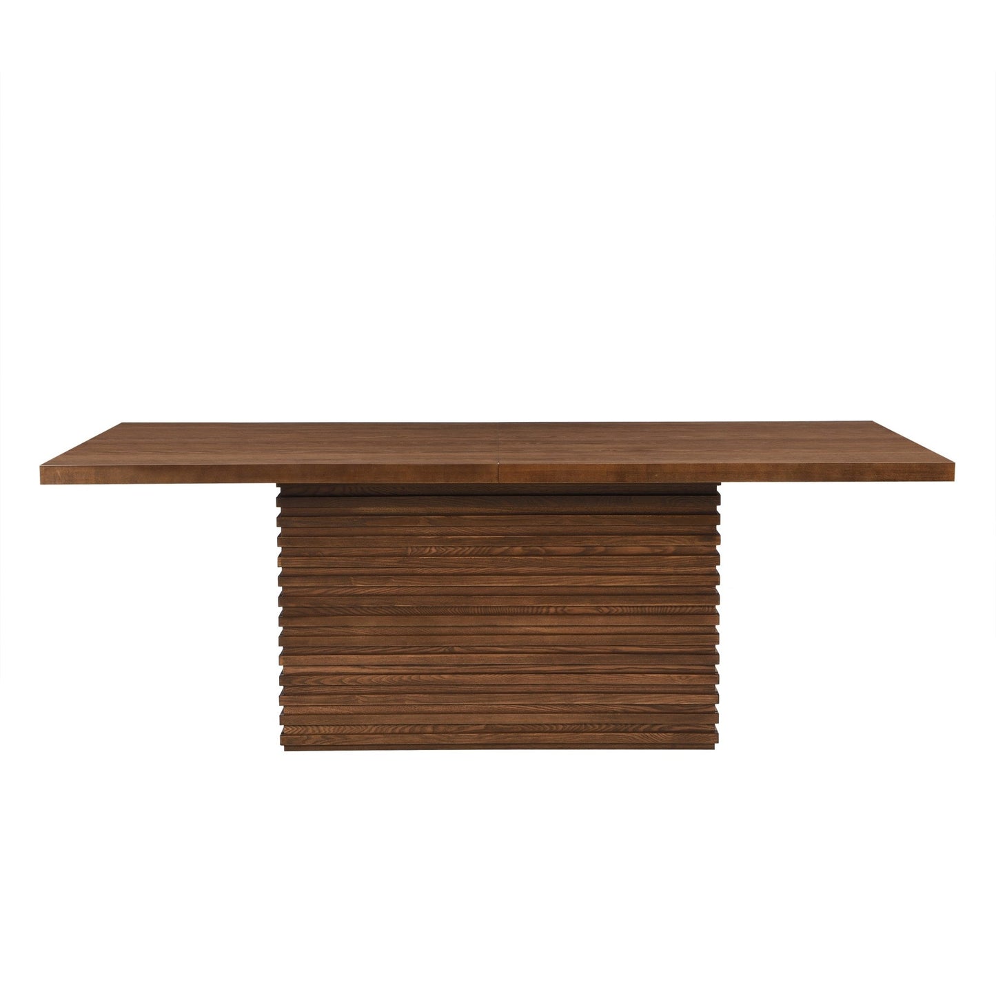 Coad Rectangular 84 - inch Dining Table (Walnut) - 1st Choice Furniture Direct