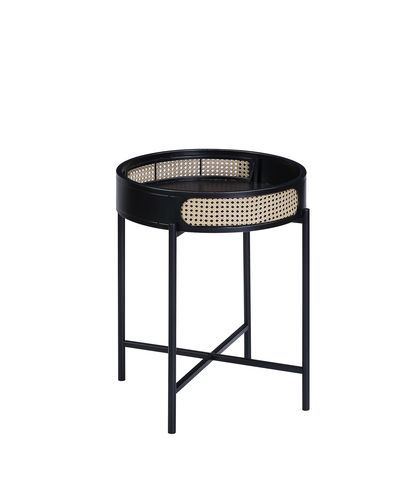 Colson Black Finish End Table - 1st Choice Furniture Direct