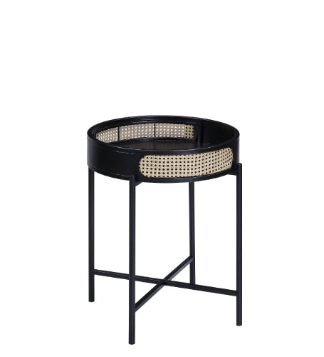 Colson Black Finish End Table - 1st Choice Furniture Direct