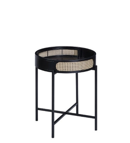 Colson Black Finish End Table - 1st Choice Furniture Direct