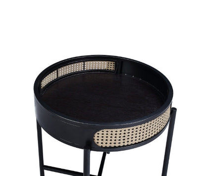 Colson Black Finish End Table - 1st Choice Furniture Direct
