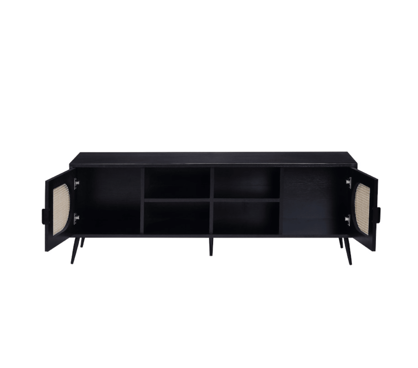 Colson Black Finish TV Stand - 1st Choice Furniture Direct