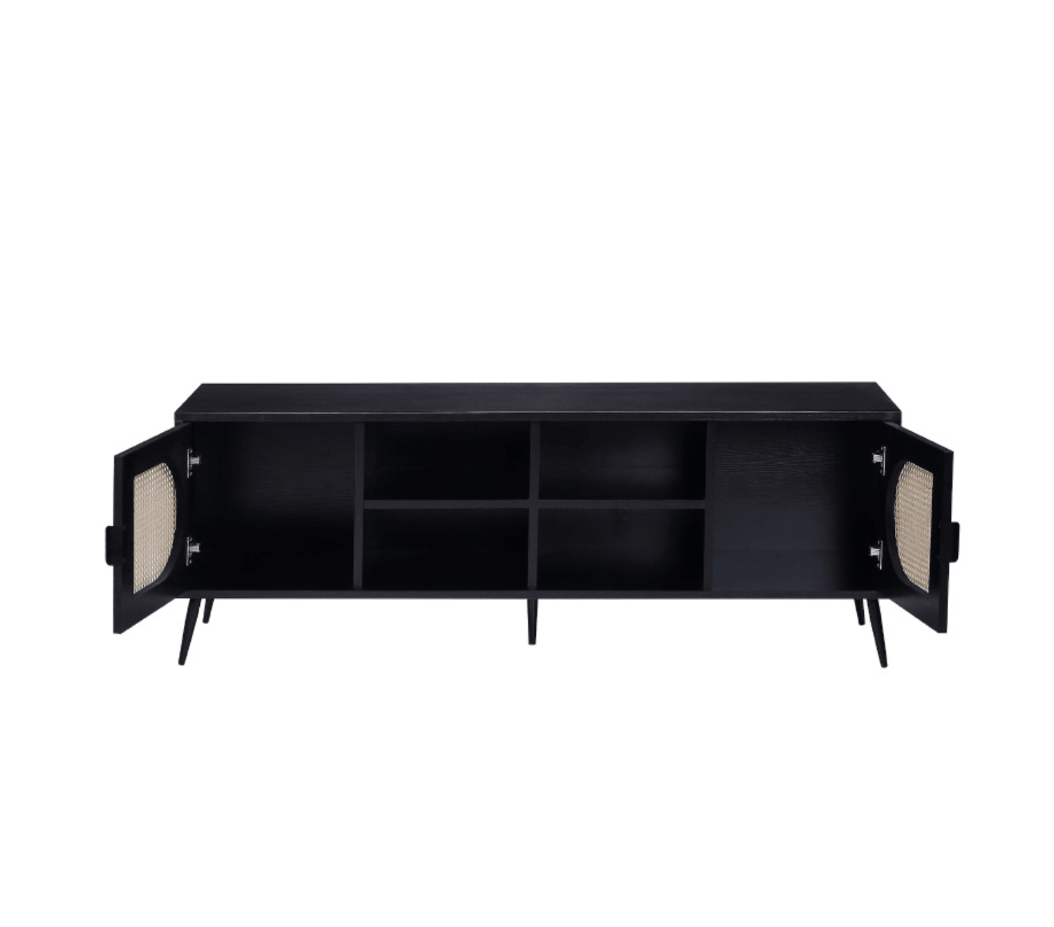 Colson Black Finish TV Stand - 1st Choice Furniture Direct