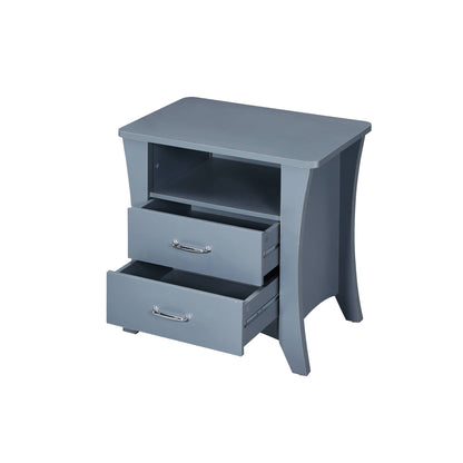 Colt Gray Finish Accent Table - 1st Choice Furniture Direct