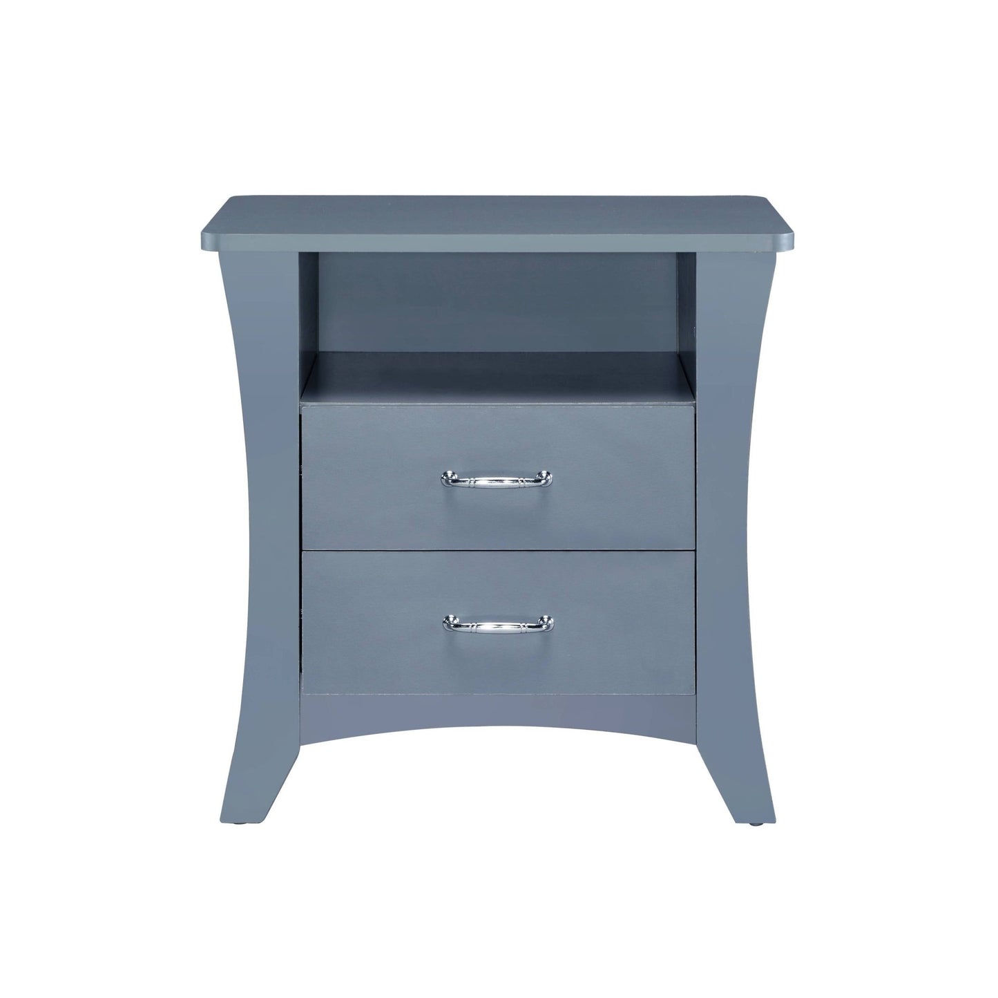 Colt Gray Finish Accent Table - 1st Choice Furniture Direct