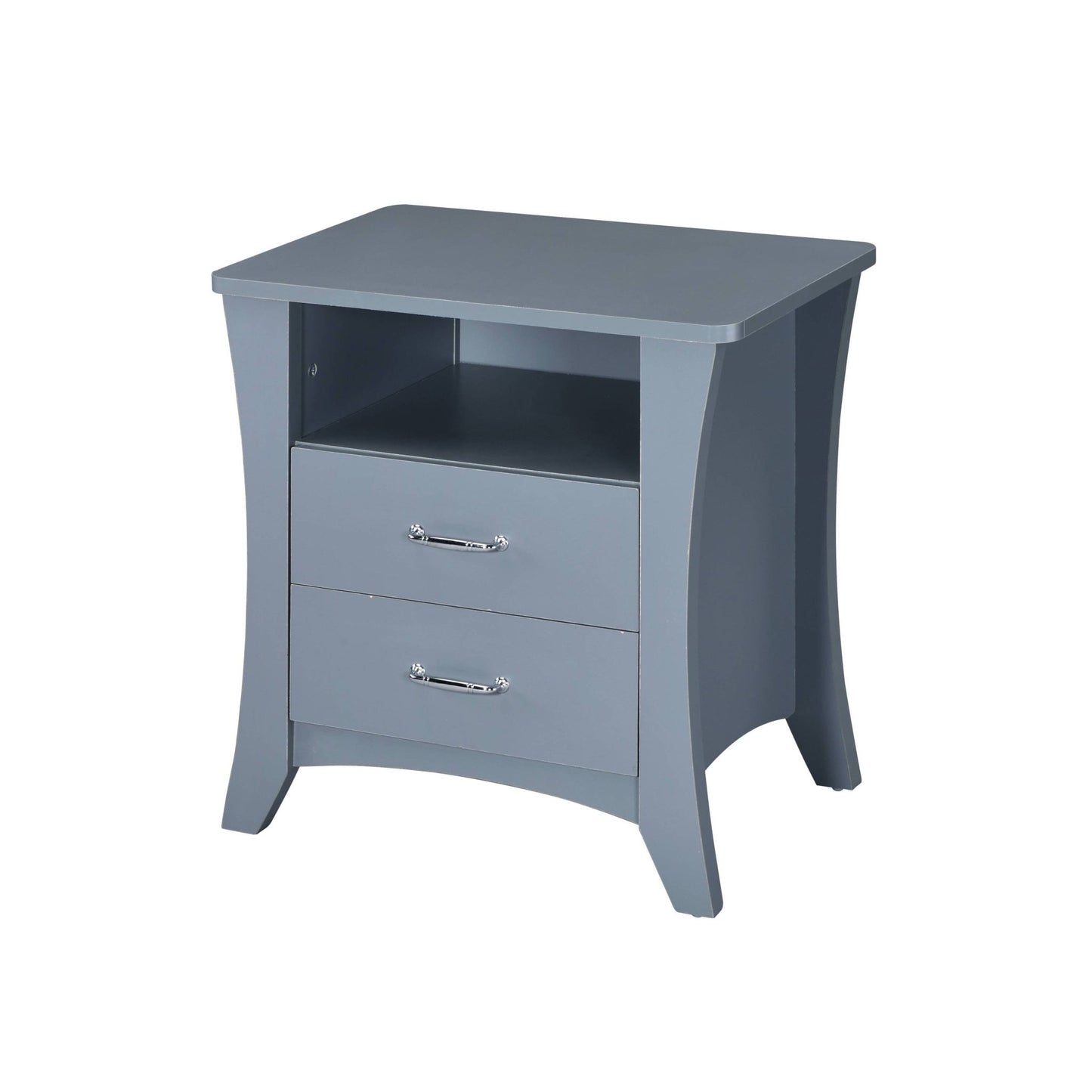 Colt Gray Finish Accent Table - 1st Choice Furniture Direct