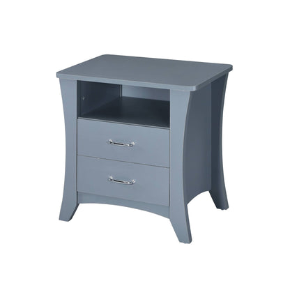 Colt Gray Finish Accent Table - 1st Choice Furniture Direct