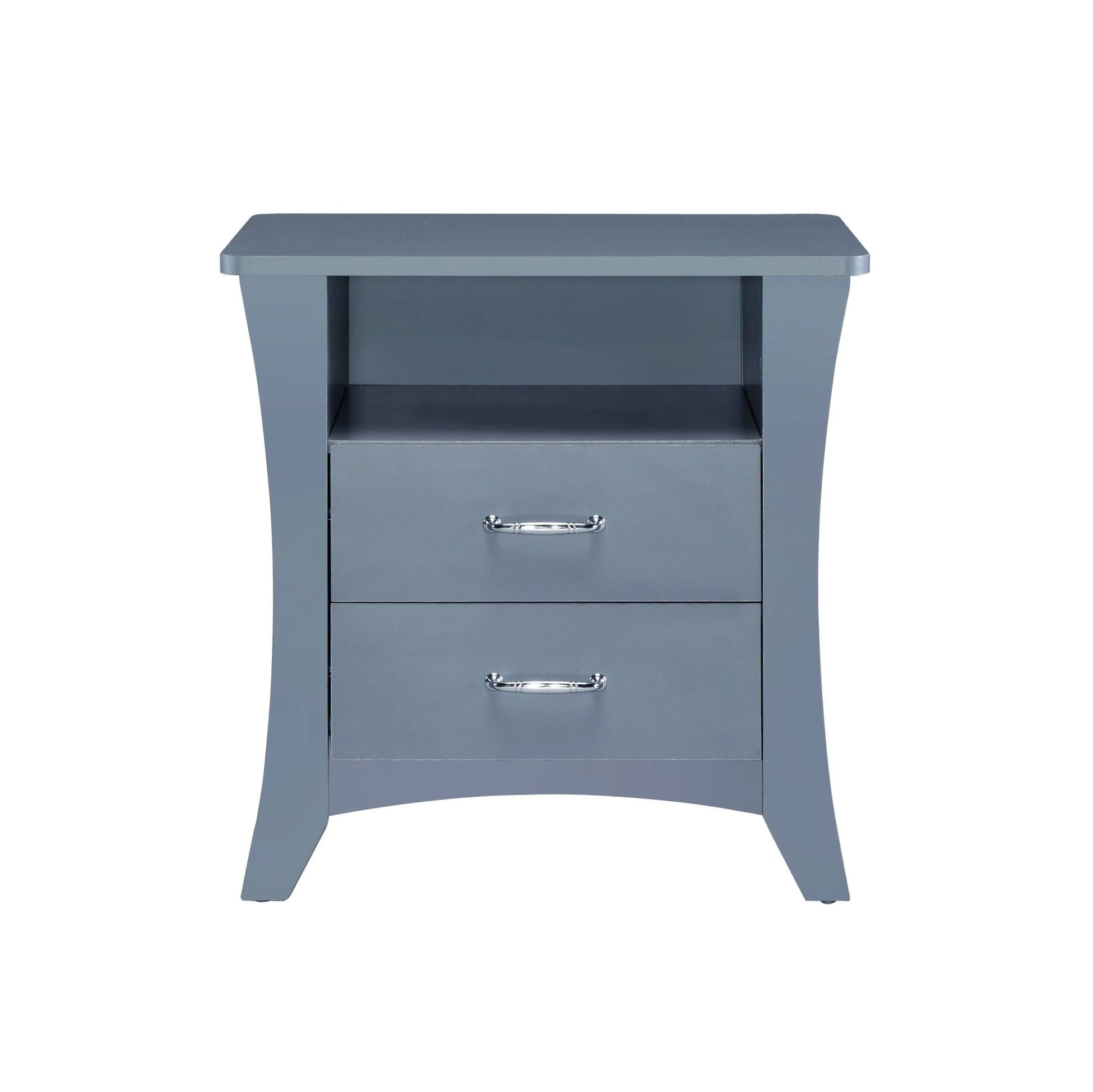 Colt Gray Finish Accent Table - 1st Choice Furniture Direct