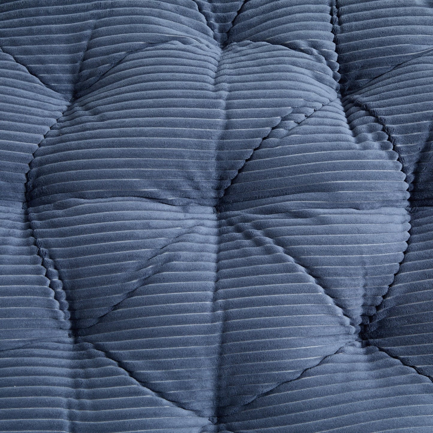 Comfortable Ergonomic Wicker Papasan Chair, 360° Swivel Indoor Outdoor Rattan Chair with Soft Thick Cushion, Ideal for Living Room, Bedroom, Reading Room, Brown Frame with Navy blue Cushion - 1st Choice Furniture Direct