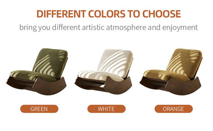 Comfortable Glider Rocking Chair, High - Quality Upholstery Glider Chair, Solid Wood Frame, Perfect for Multiple Settings Accent Reading Chair for Bedroom,Living Room,Nursery - 1st Choice Furniture Direct