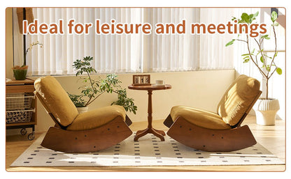 Comfortable Glider Rocking Chair, High - Quality Upholstery Glider Chair, Solid Wood Frame, Perfect for Multiple Settings Accent Reading Chair for Bedroom,Living Room,Nursery - 1st Choice Furniture Direct