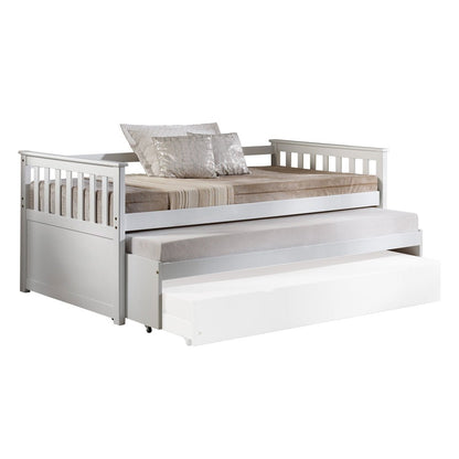 Cominia White Finish Daybed (Trundle Not Included, Twin Bed Only, No Storage) - 1st Choice Furniture Direct