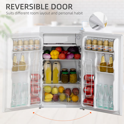 Compact Mini Fridge with Freezer – Energy Efficient Small Refrigerator for Apartment & Dorm - 1st Choice Furniture Direct