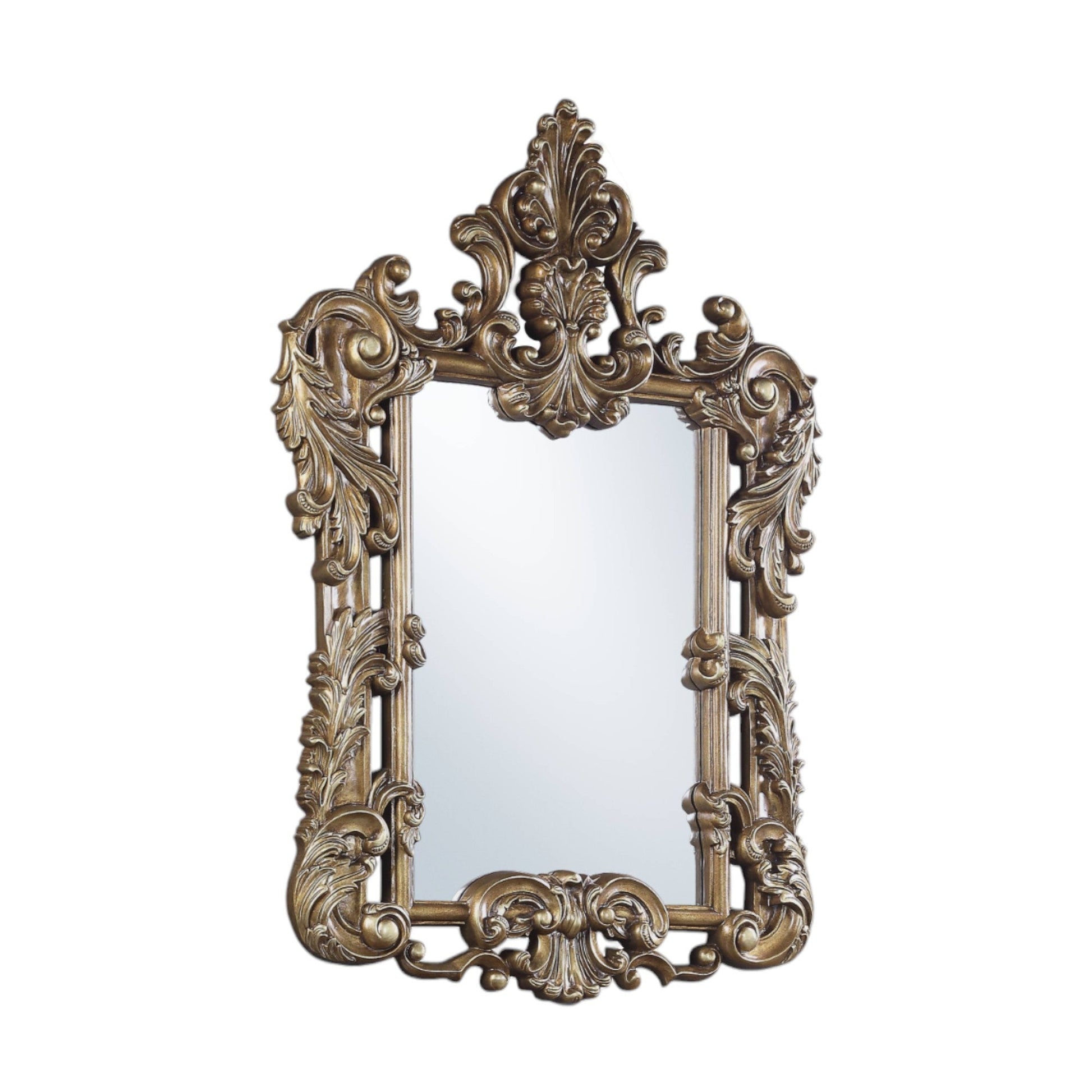 Constantine Brown & Gold Finish Mirror (Mirror Only) - 1st Choice Furniture Direct