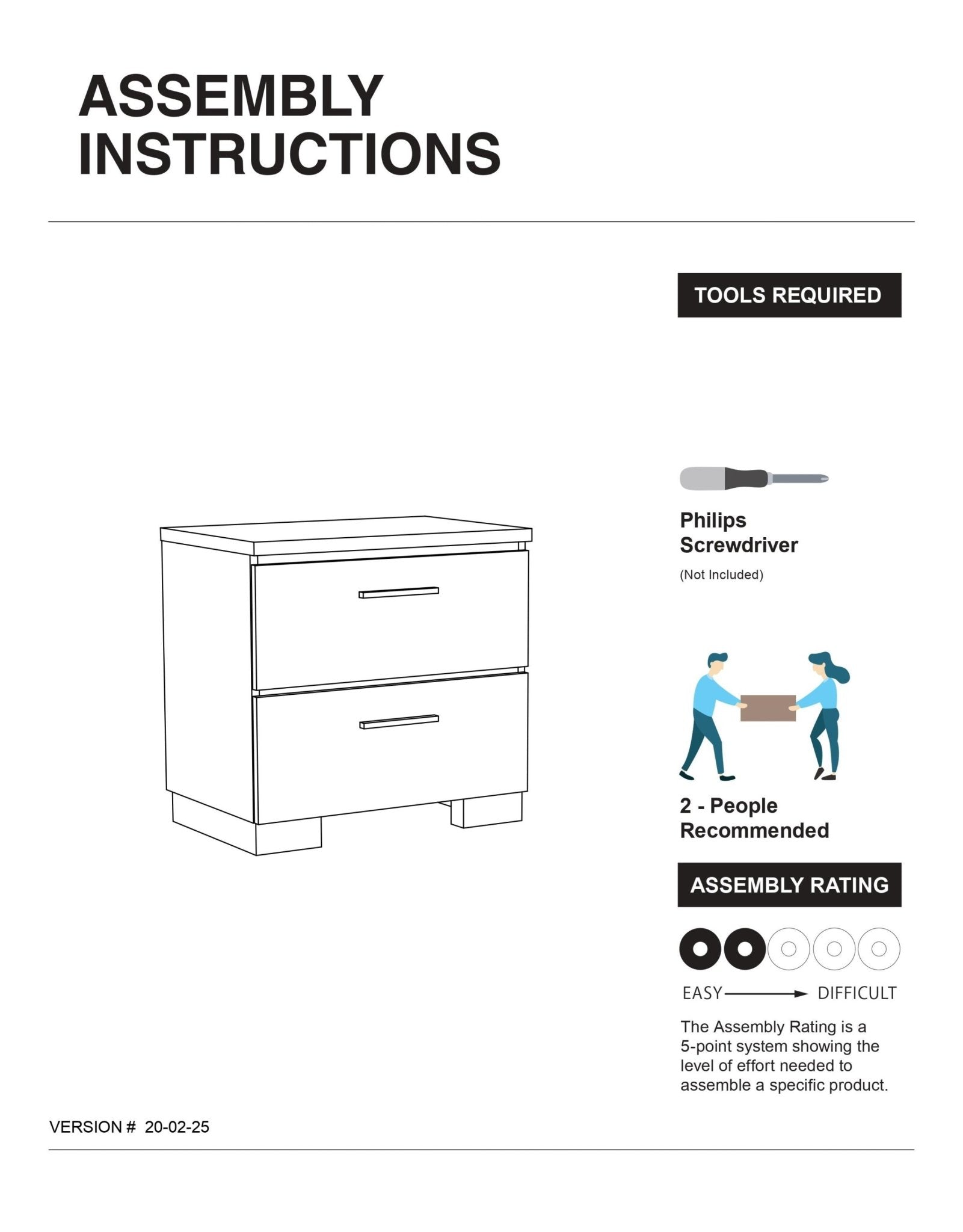 Contemporary 1pc Nightstand White Color High Gloss Lacquer Coating Chrome Handles and Feet Bedside Table w USB Charger Bedroom Furniture - 1st Choice Furniture Direct