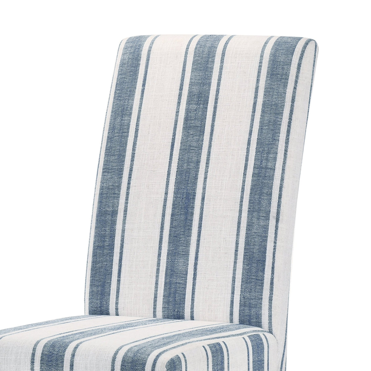 Contemporary Blue Upholstered Dining Chair Set of 2 - 1st Choice Furniture Direct