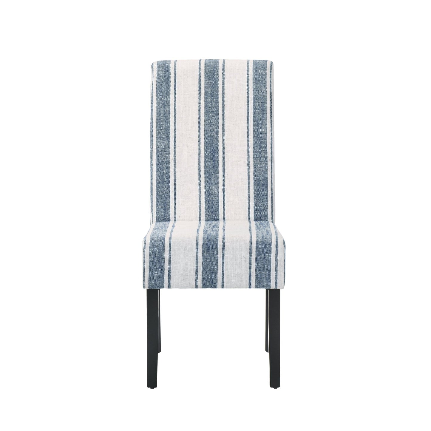 Contemporary Blue Upholstered Dining Chair Set of 2 - 1st Choice Furniture Direct