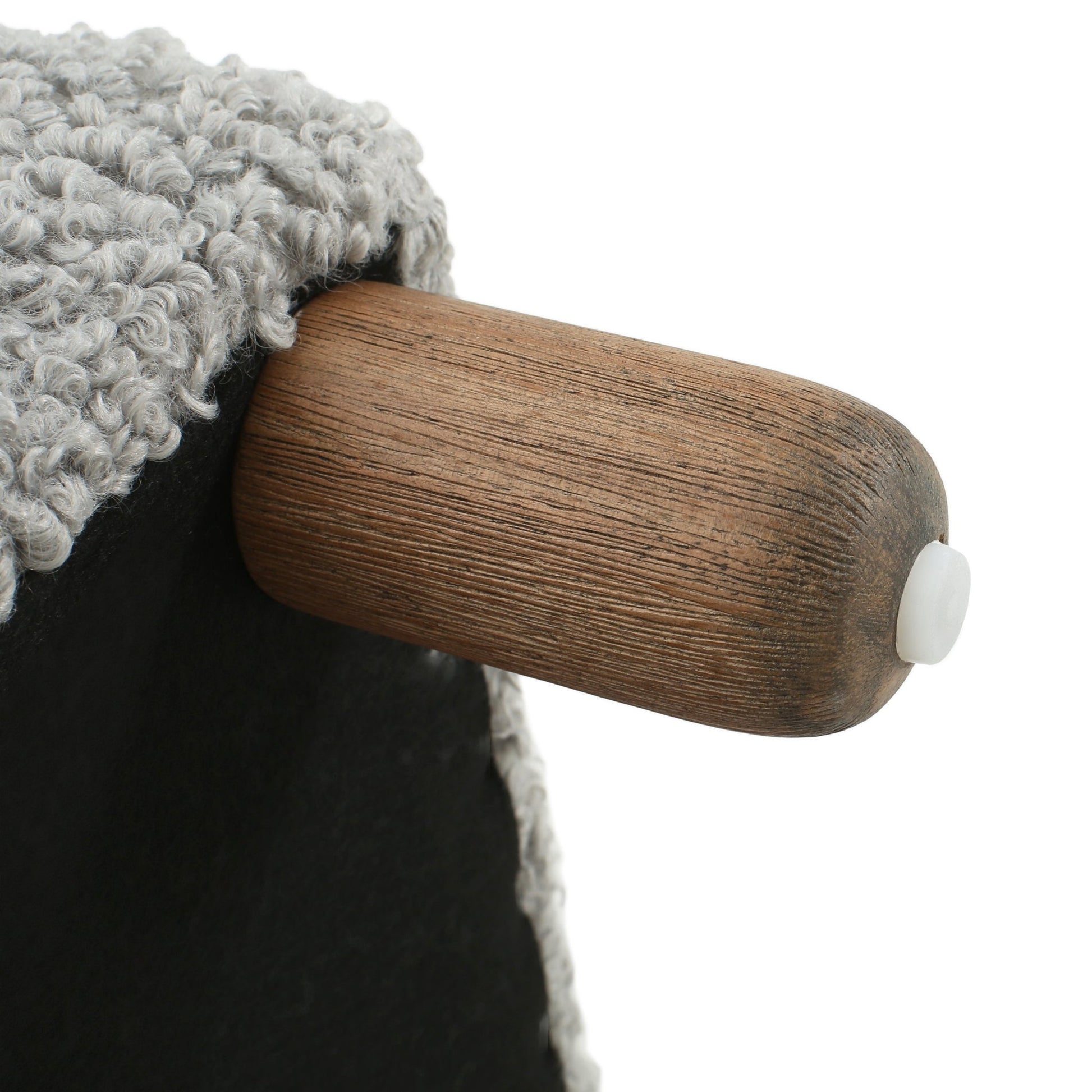 Contemporary Grey Ottoman with Foam Cushion and Durable Upholstery - 1st Choice Furniture Direct