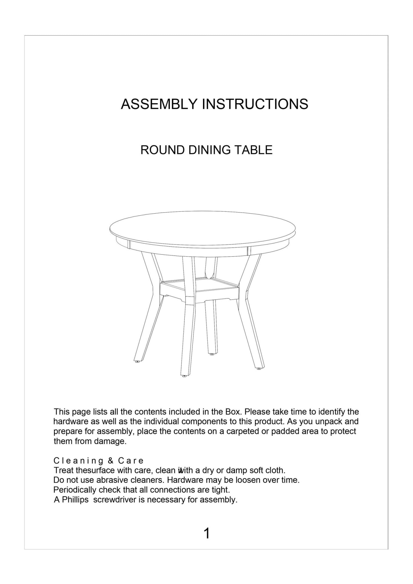 Contemporary Walnut Round Dining Table with Storage Shelf - 1st Choice Furniture Direct
