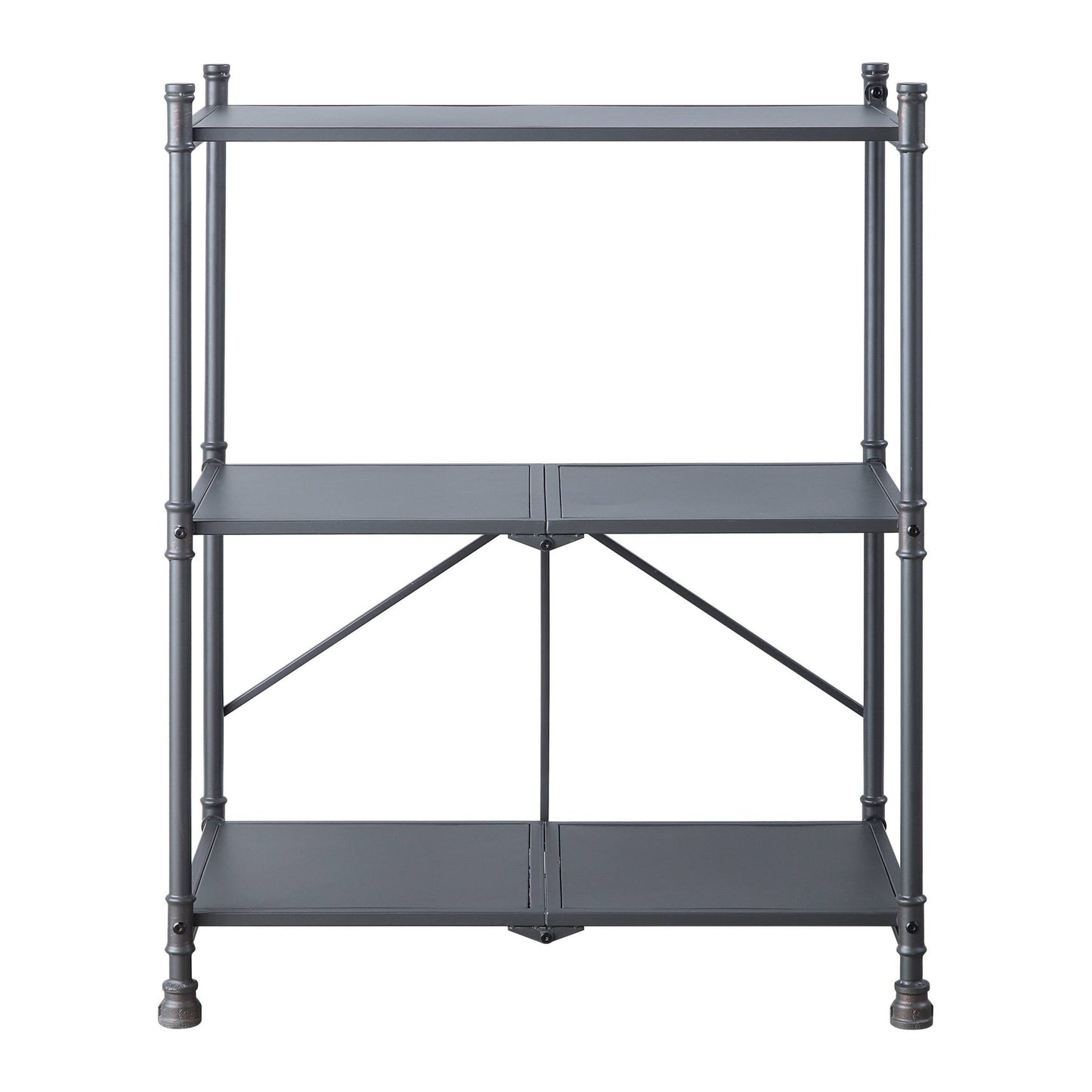 Cordelia Sandy Black, Dark Bronze Hand - Brushed Finish Console Table - 1st Choice Furniture Direct