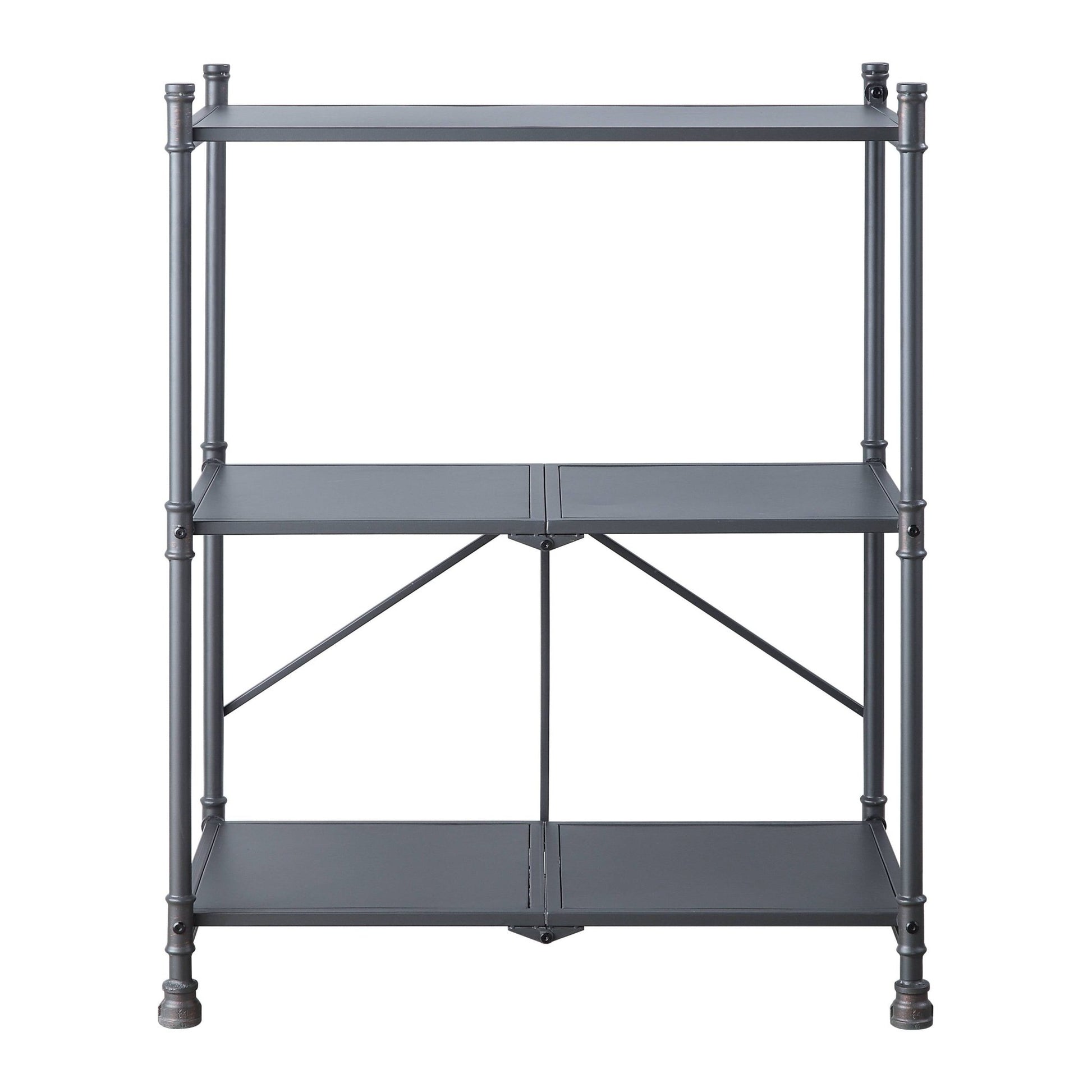 Cordelia Sandy Black, Dark Bronze Hand - Brushed Finish Console Table - 1st Choice Furniture Direct