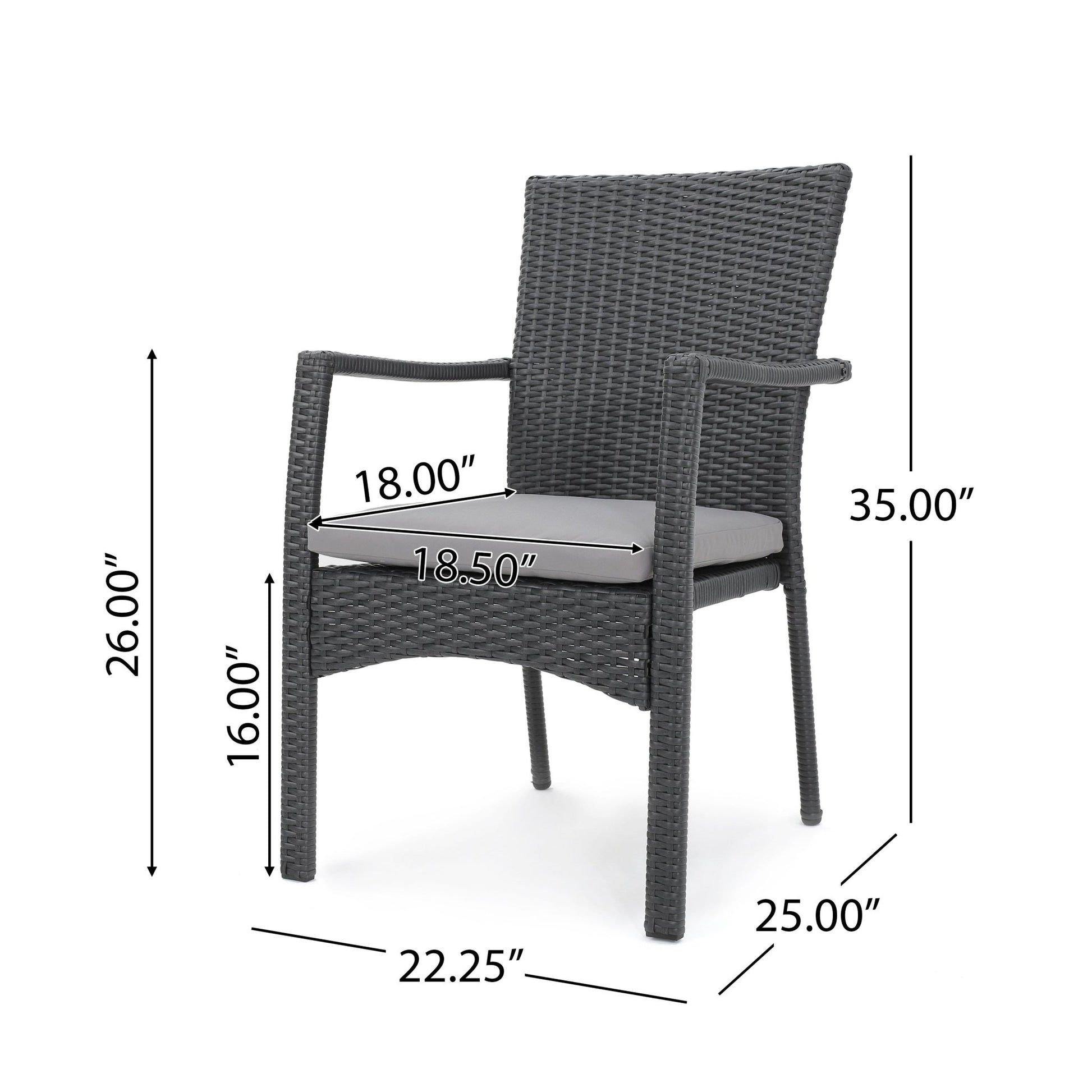 CORSICA KD DINING CHAIR - 1st Choice Furniture Direct