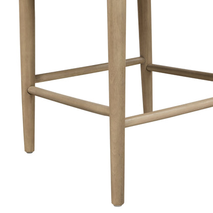 COUNTER STOOL IN PEBBLE FABRIC (SET OF 2) - 1st Choice Furniture Direct