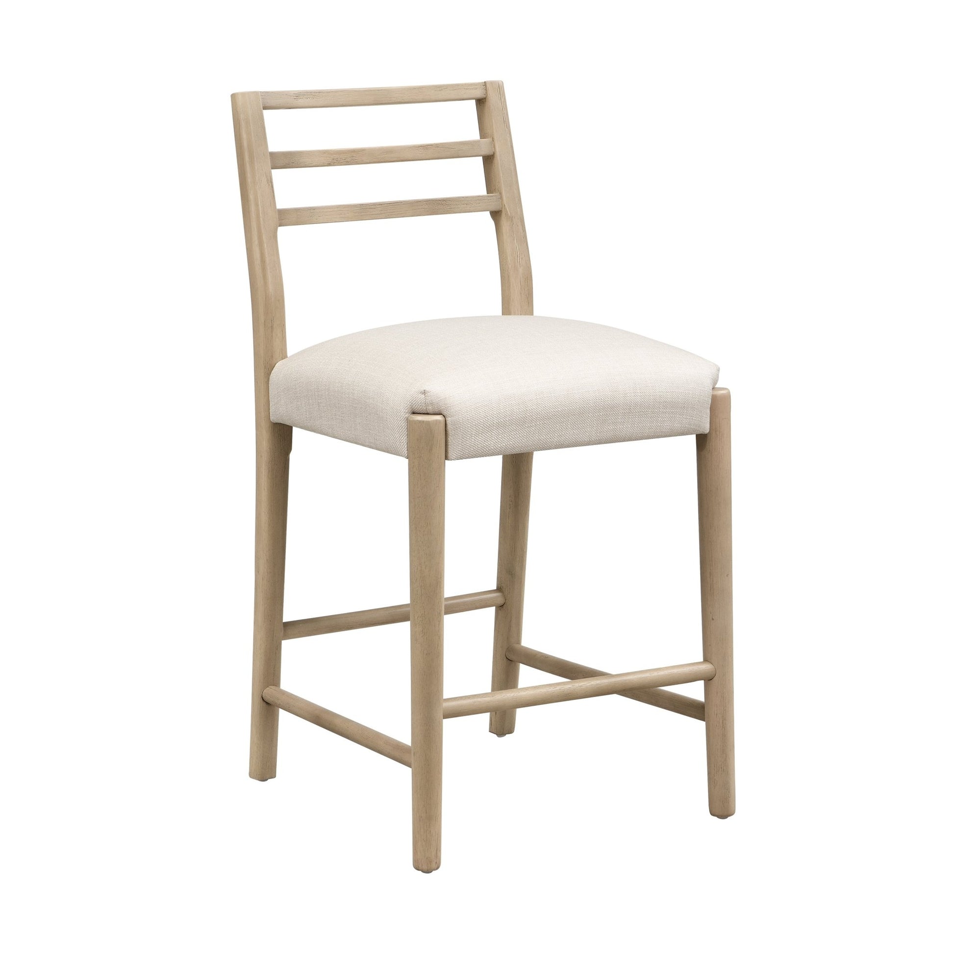COUNTER STOOL WITH LADDER BACK (SET OF 2) - 1st Choice Furniture Direct