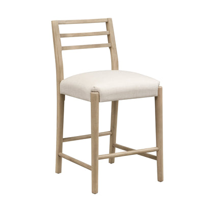 COUNTER STOOL WITH LADDER BACK (SET OF 2) - 1st Choice Furniture Direct