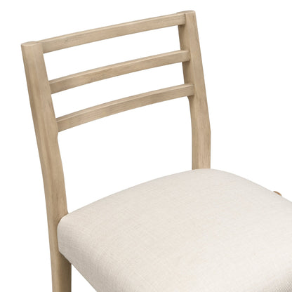 COUNTER STOOL WITH LADDER BACK (SET OF 2) - 1st Choice Furniture Direct