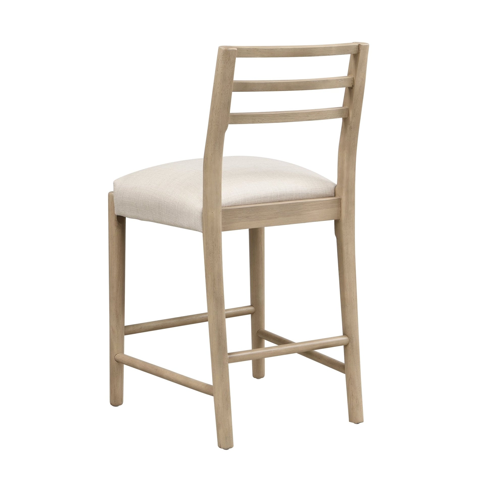 COUNTER STOOL WITH LADDER BACK (SET OF 2) - 1st Choice Furniture Direct