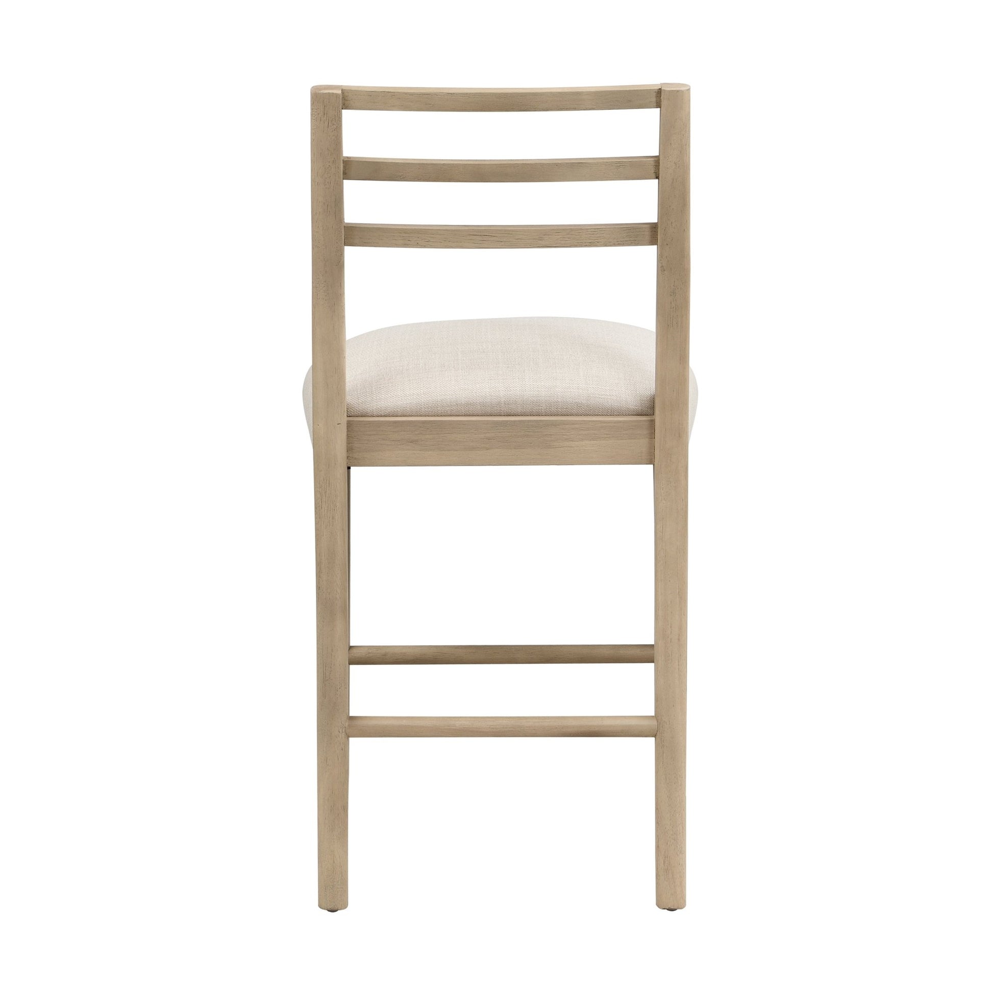 COUNTER STOOL WITH LADDER BACK (SET OF 2) - 1st Choice Furniture Direct