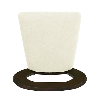 Counter Stool Without Arm(dark brown+beige) Set of 2 - 1st Choice Furniture Direct