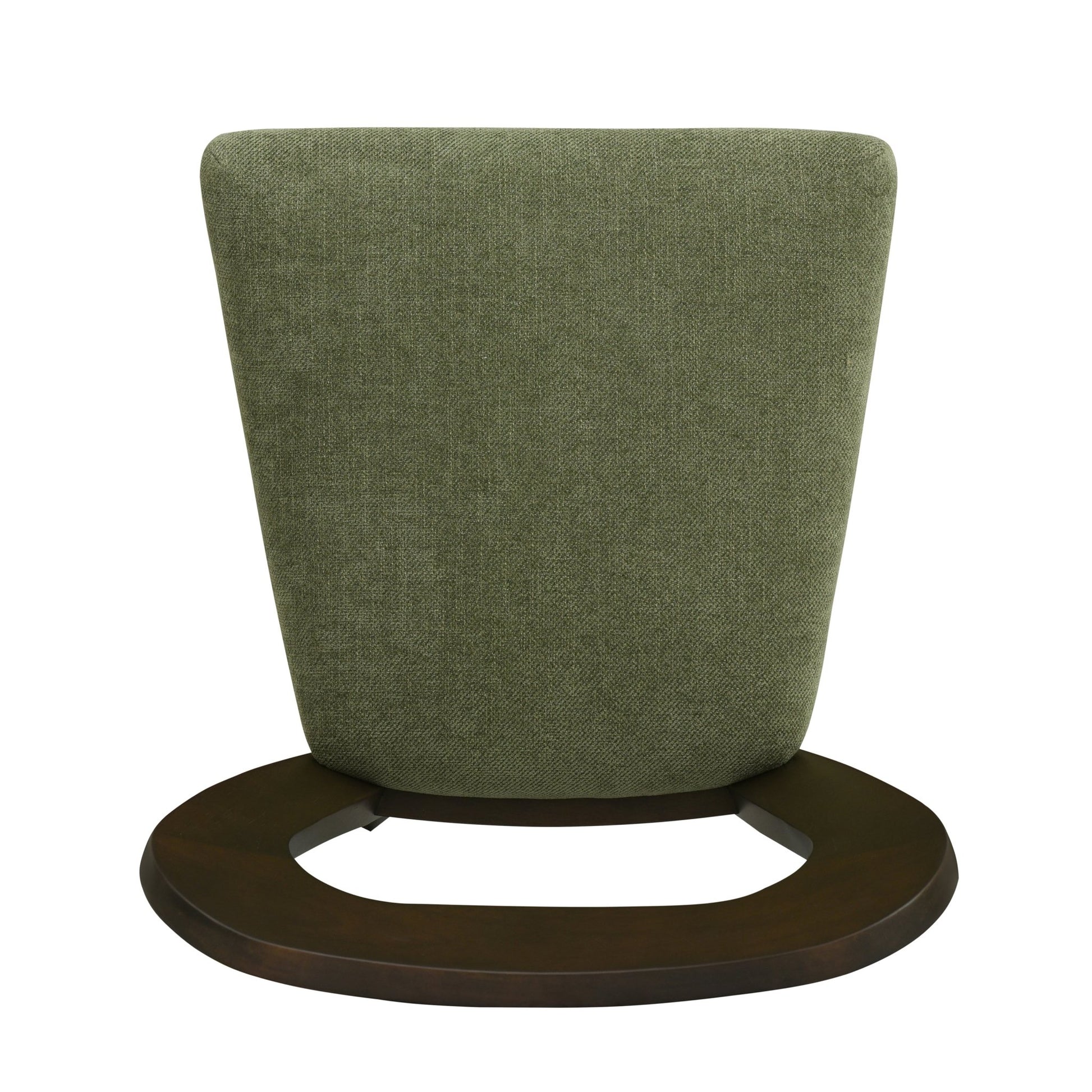 Counter Stool Without Arm(dark brown+green) Set of 2 - 1st Choice Furniture Direct