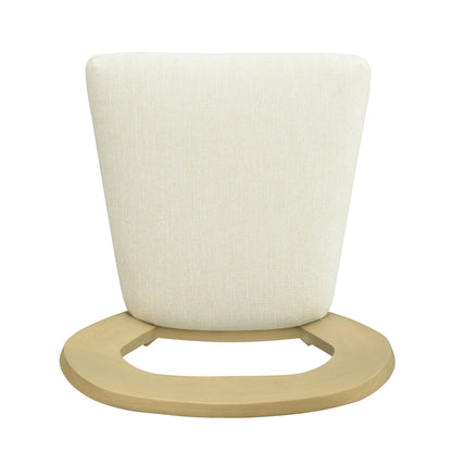 Counter Stool Without Arm(light ash+beige) Set of 2 - 1st Choice Furniture Direct
