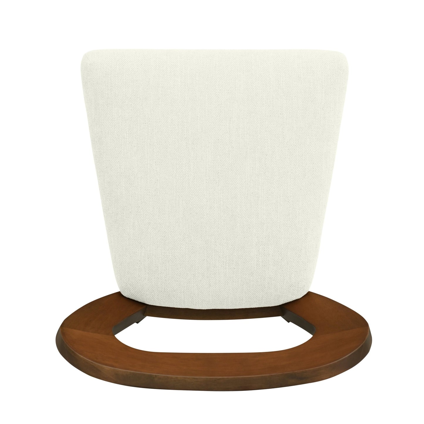 Counter Stool Without Arm(walnut+beige) Set of 2 - 1st Choice Furniture Direct
