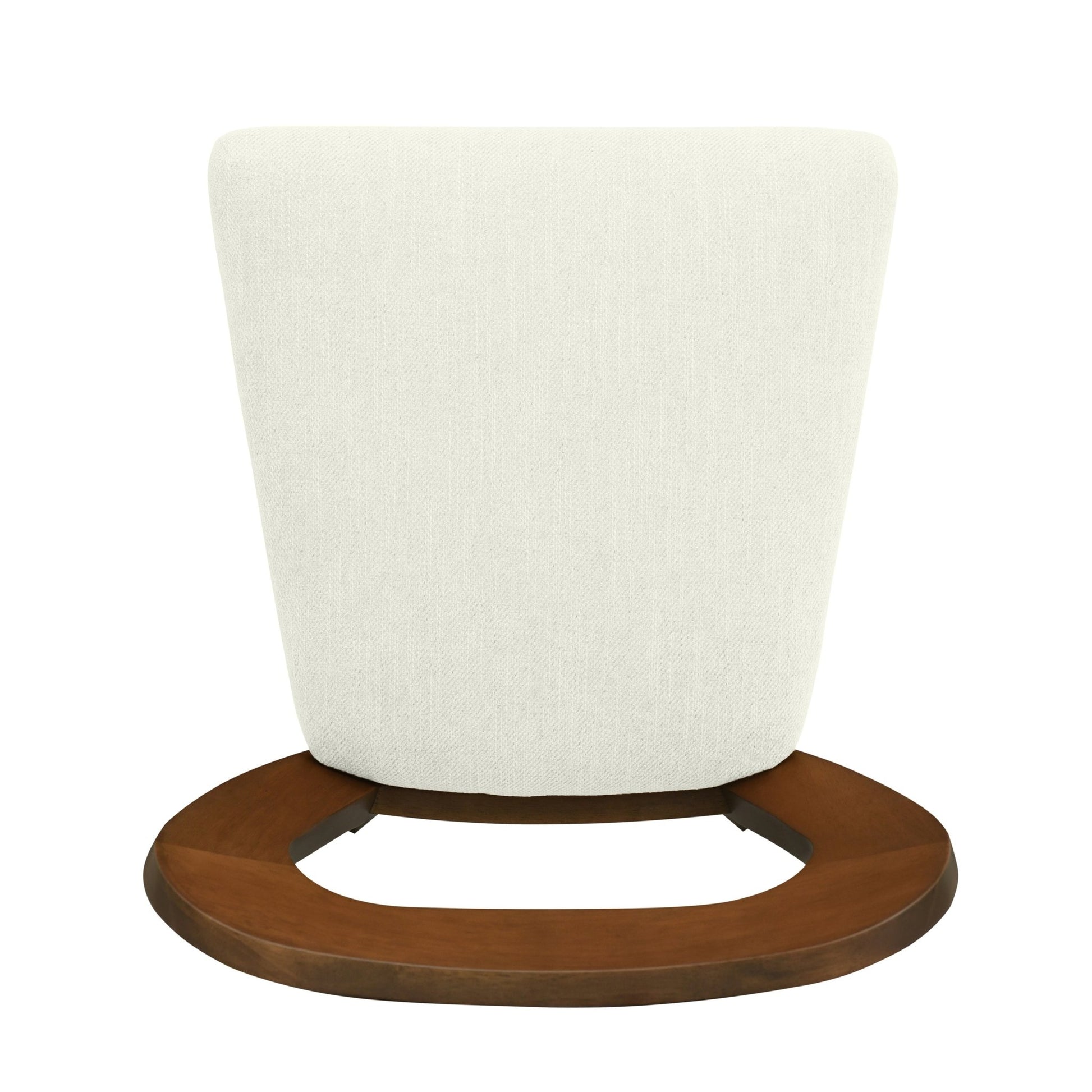 Counter Stool Without Arm(walnut+beige) Set of 2 - 1st Choice Furniture Direct