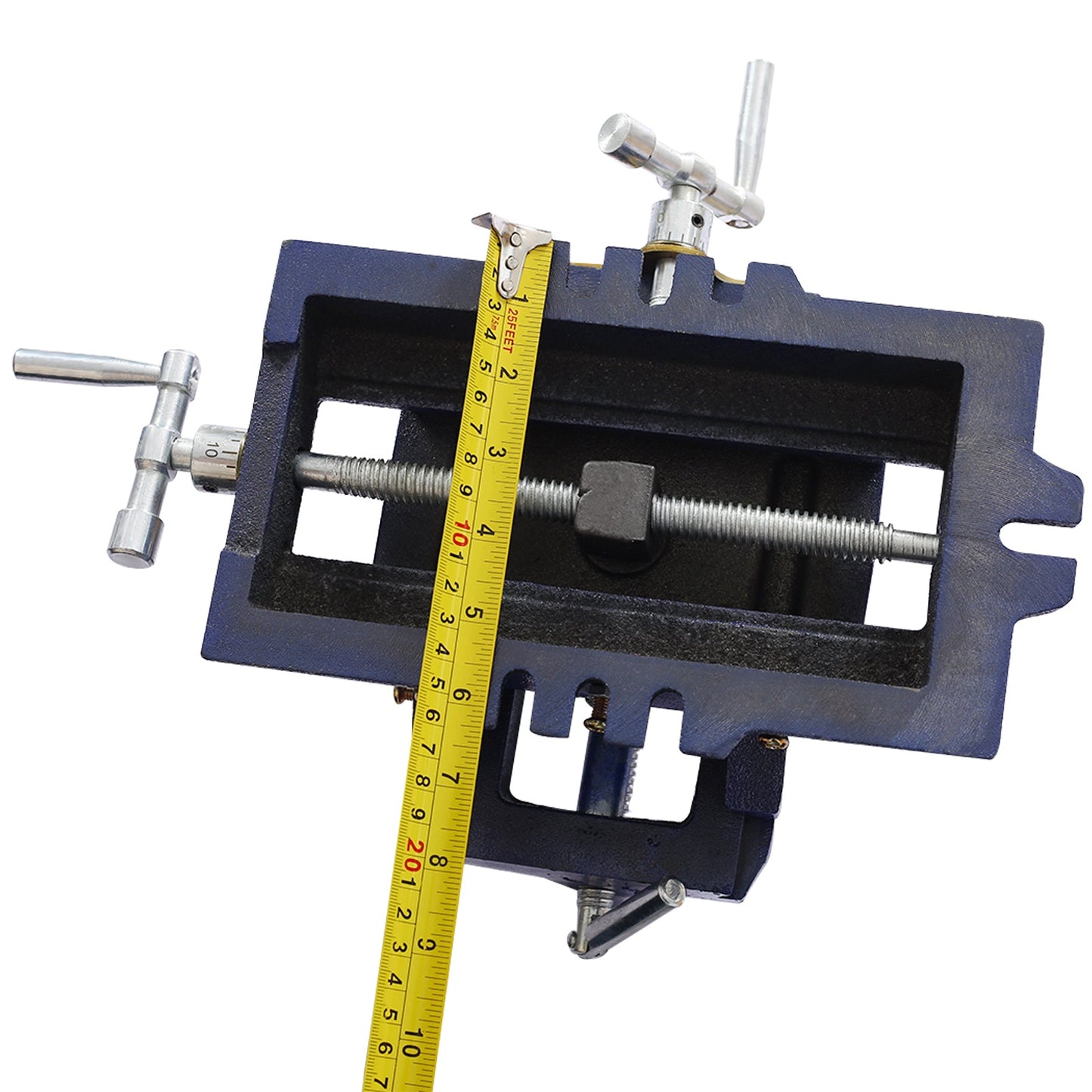 Cross slide vise, Drill Press Vise 5inch,drill press metal milling 2 way X - Y ,benchtop wood working clamp machine - 1st Choice Furniture Direct