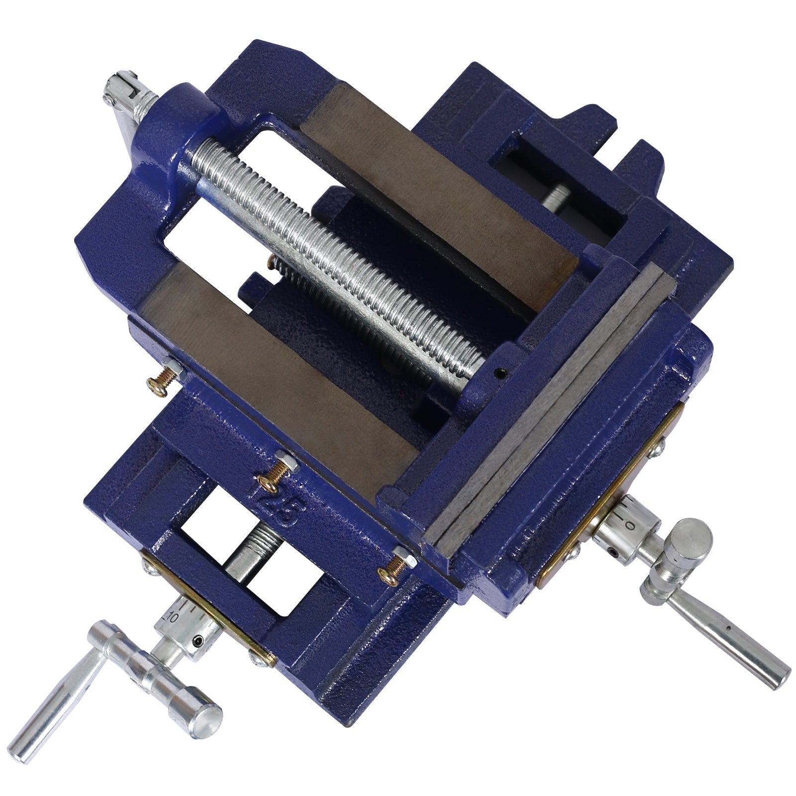 Cross slide vise, Drill Press Vise 5inch,drill press metal milling 2 way X - Y ,benchtop wood working clamp machine - 1st Choice Furniture Direct