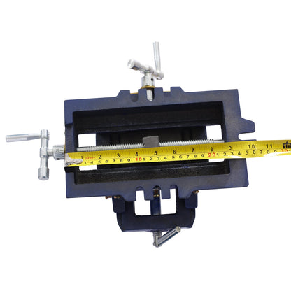 Cross slide vise, Drill Press Vise 5inch,drill press metal milling 2 way X - Y ,benchtop wood working clamp machine - 1st Choice Furniture Direct